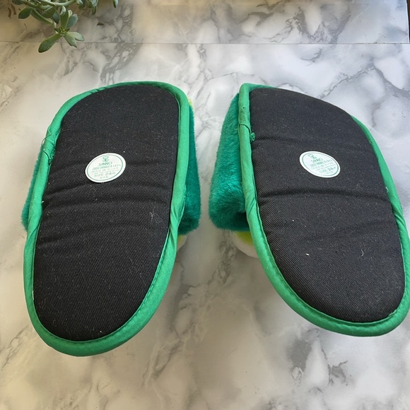 Vintage RETRO 1992 SANRIO Keroppi NEW slippers - never worn! - Picture 3 of 7